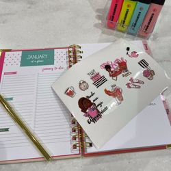 Planner Stickers: Me Time + Girl Boss