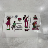 Planner Stickers: Birthday Girl + Girl Boss