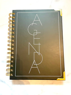 Simple Black and White Agenda