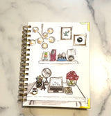 Weekly Planner: "Detroit Desk"