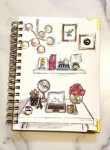 Weekly Planner: "Detroit Desk"