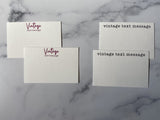 Note Cards: Vintage Text Message Bundle