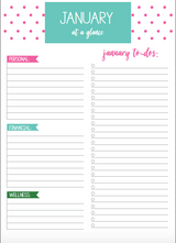 Weekly Planner: Flamingo Society: "So, here's the plan"